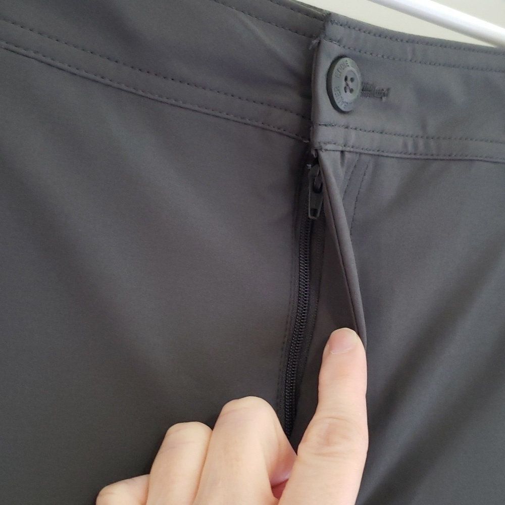 Bundle Eddie Bauer Skorts 12 Gray Black Athletic Hiking Outdoor Camping Tennis - Picture 3 of 16